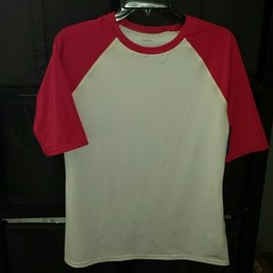 DBX - Women's Short Sleeve Rash Guard Pink- Size L